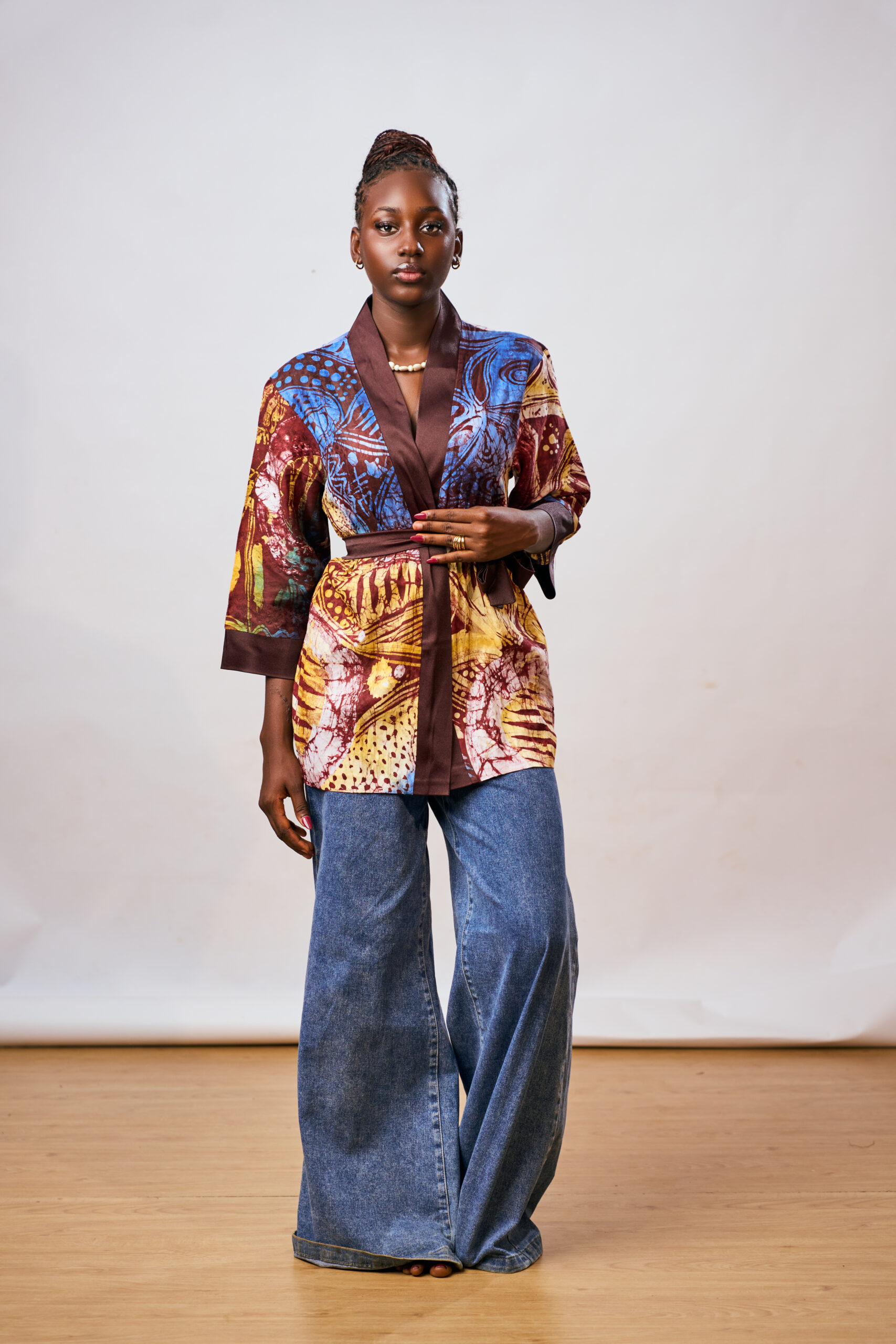 Àjàlá Short Kimono