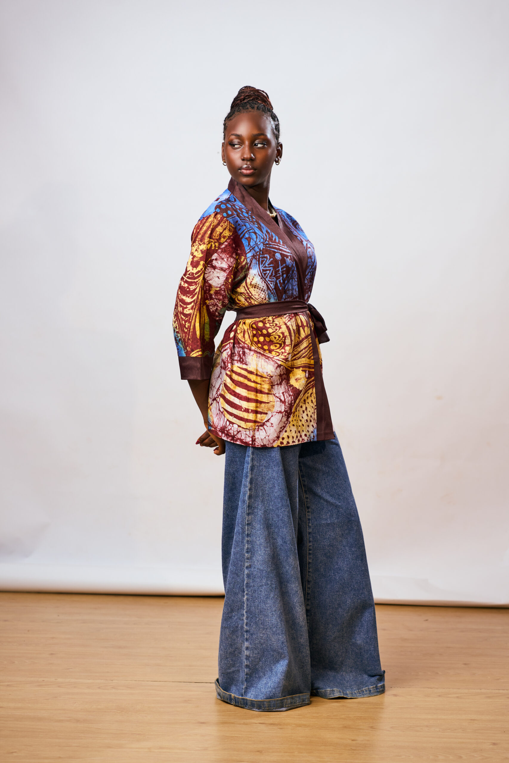 Àjàlá Short Kimono - Image 3